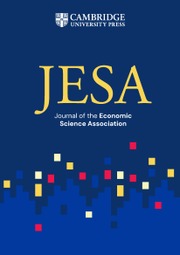 Journal of the Economic Science Association